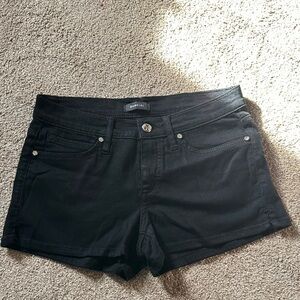 Bebe Bling Black Women's Shorts Sz 28